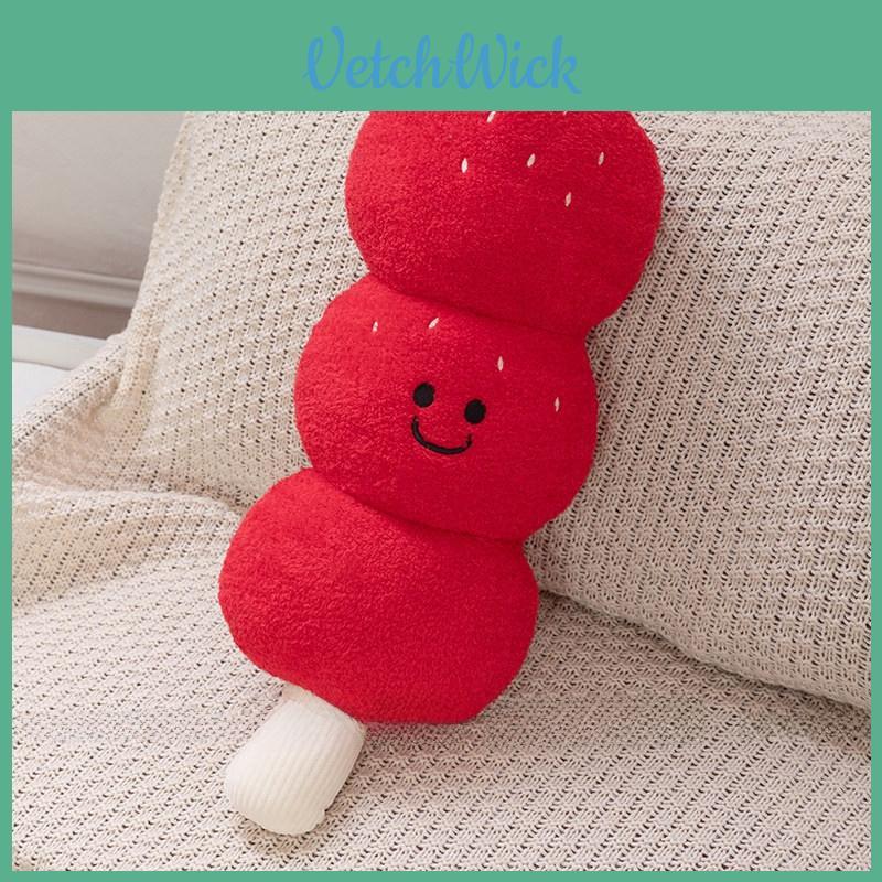 Lanterns Tomatoes On Sticks Mahjong Plush Doll Pillow For Living Room And Bedside Decor
