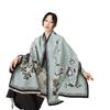 New Winter Scarf for Women Fashionable Double Sided Jacquard Shawl Warm and Thickened Versatile for Taking Photos  Scarf