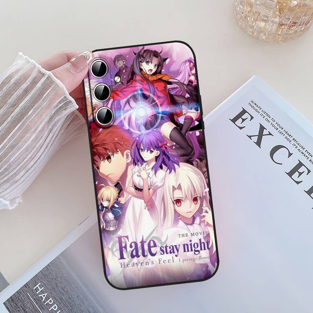 

Anime F-Fate Phone Case For Samsung Galaxy S21 S22 S23 S24ULTRA S25ULTRA FE Ultra Plus5G A52S S26 Soft Cover S235G