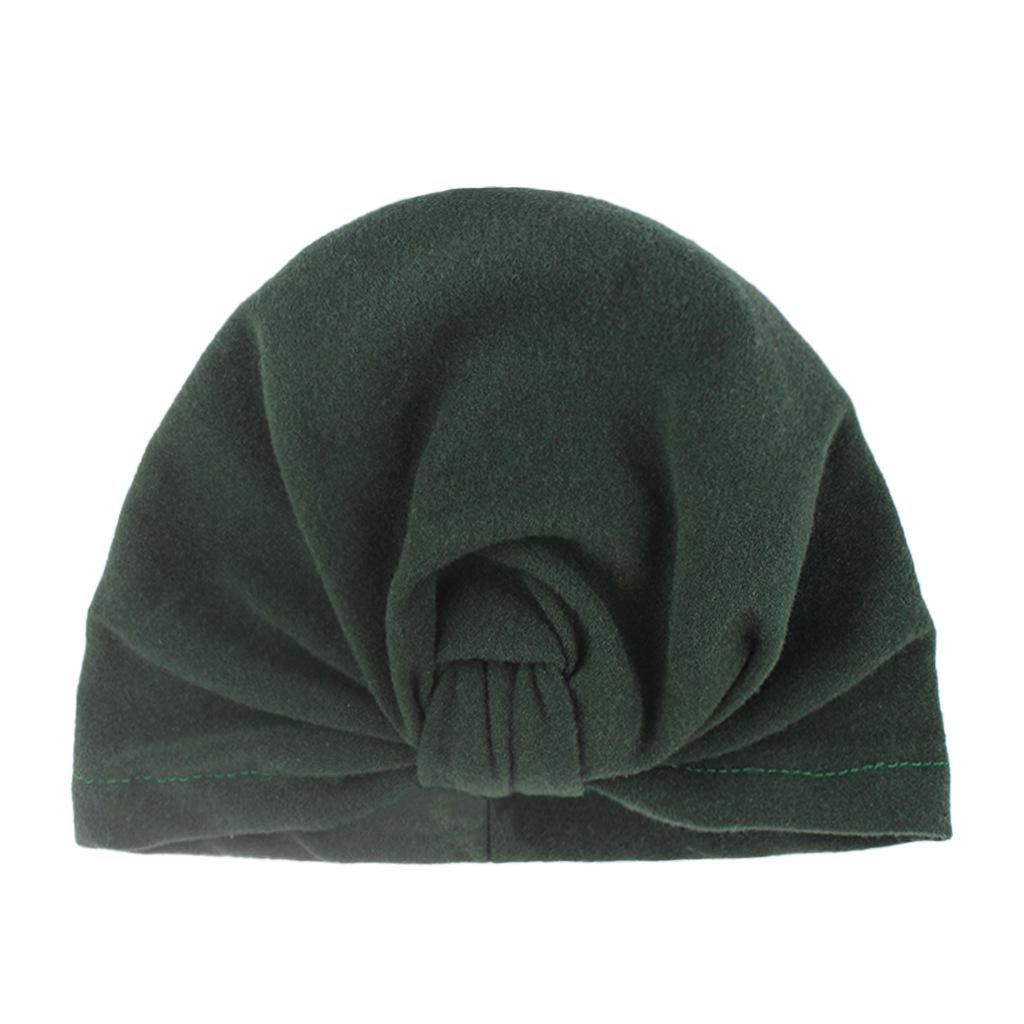 Bohemian-Style Baby Pullover Hat: Soft & Comfortable Knotted Infant Cap