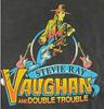 26 ZELDZAAM Stevie Ray Vaughan Vintage Double Trouble 1986 Kort Zwart T-shirt S-5XL Unisex T-shirt
