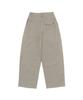 CARGOBROS FOR WOMAN Relaxed Cotton Twill Pants (Khaki)