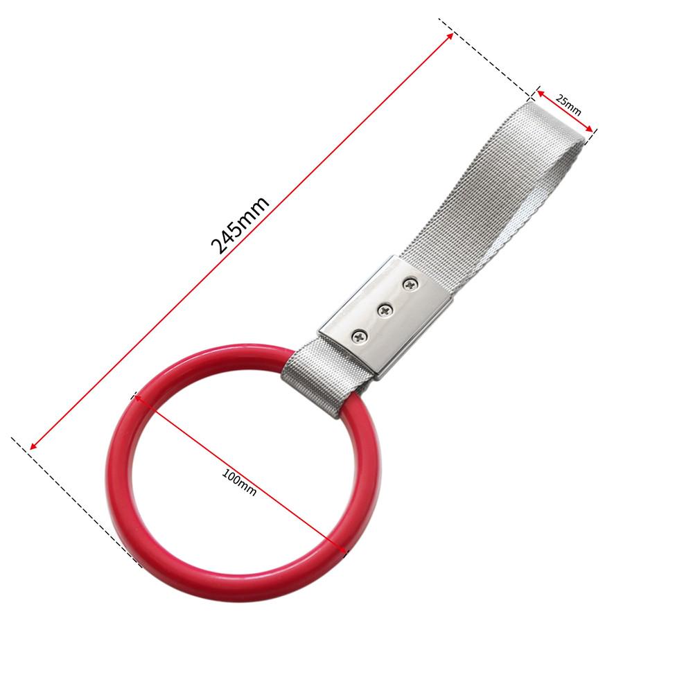 Red JDM Tsurikawa Ring Train Bus Handle Hand Strap Automotive Car Accessory L8V4 Red JDM Tsurikawa Ring Train Bus Handle Hand Strap Automotive Car Accessory L8V4