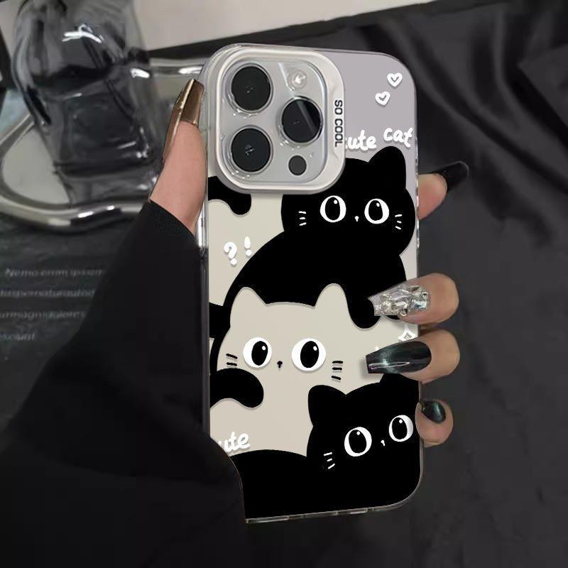 IMD πολύχρωμη θήκη τηλεφώνου για iPhone 11 13 16 Pro Max iPhone 14 15 Pro Max 12 13 Pro Max Samsung S24 A55 S23 A05 S25 A54 A06 S22 A15 A52S A34 A14