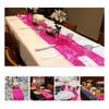 Add  to Your Table with a Sequins Table Runner Stylish  Pink Table Runner for Dining Table Decoration