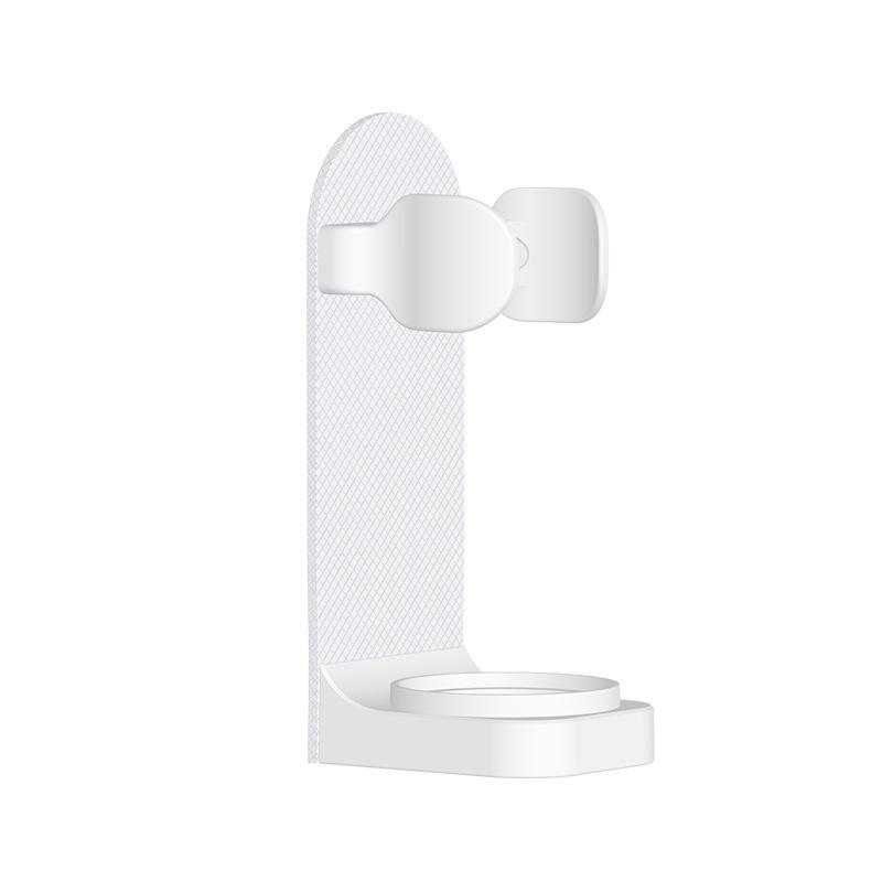 Punch-Free Wall-Mounted Toothbrush Holder for Adults & Children - Bathroom Storage Rack for Electric & Manual Toothbrushes