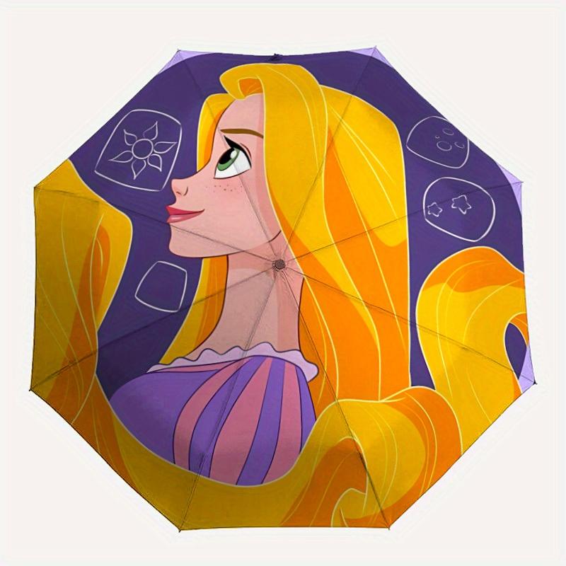 

1pc Princess Rapunzel Automatic Umbrella 8-Bone Design Compact Gear for Outdoor Travel,Perfect Gift for Friends Birthdays yy250815085