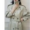British Women's Mid-Length Trench Coat: Spring/Autumn 2024 Fashion Trend