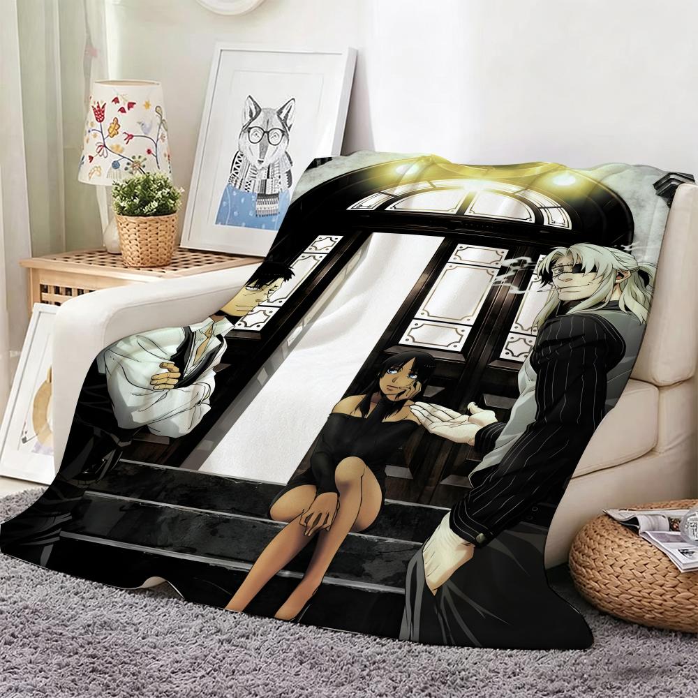 Retro Gangster G-Gangsta Throw Lightweight 240G Flannel Blanket Soft Skin-Friendly For Summer Cooling