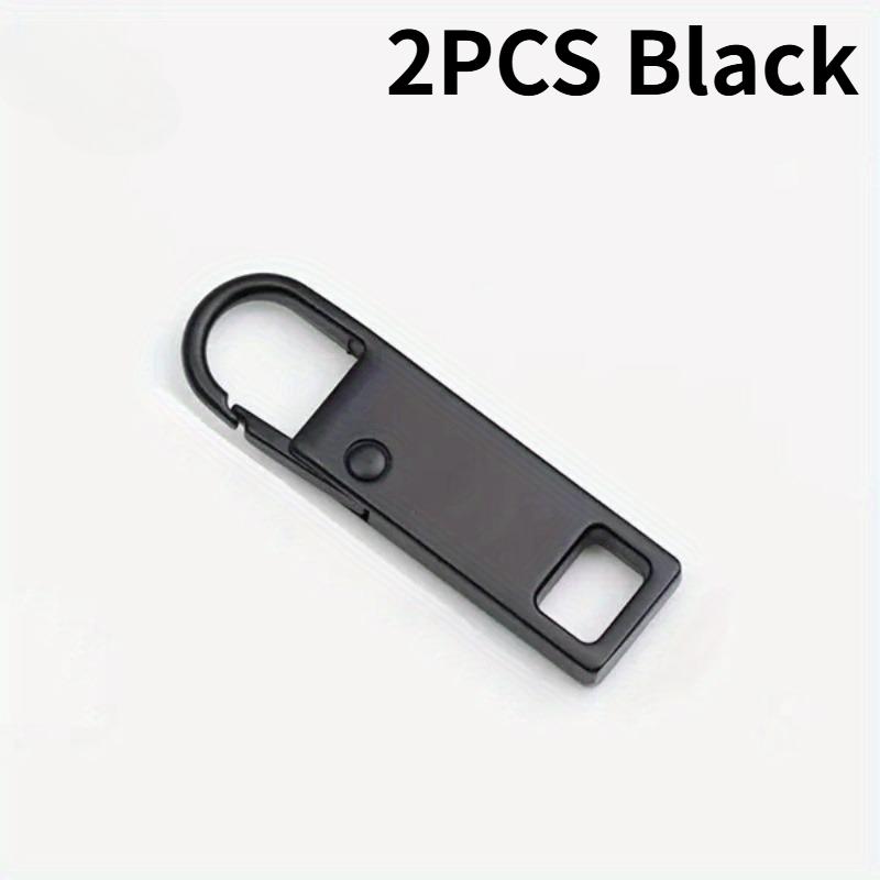 2pcs Detachable Zipper Pull, Replacement Zipper Accs For Jeans & Backpack, Sewing Tools.Replace Zipper Components