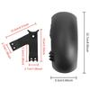Electric Scooter Rear Fender for INOKIM Ox Oxo KickScooter Rear Mudguard Tyre Splash Guard Replacements Parts