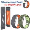 Compatible For Whoop 4.0/Whoop 5.0/Mg Sportflex Wrist Band Soft-Touch Silicone Waterproof And Sweatproof Replacement Band