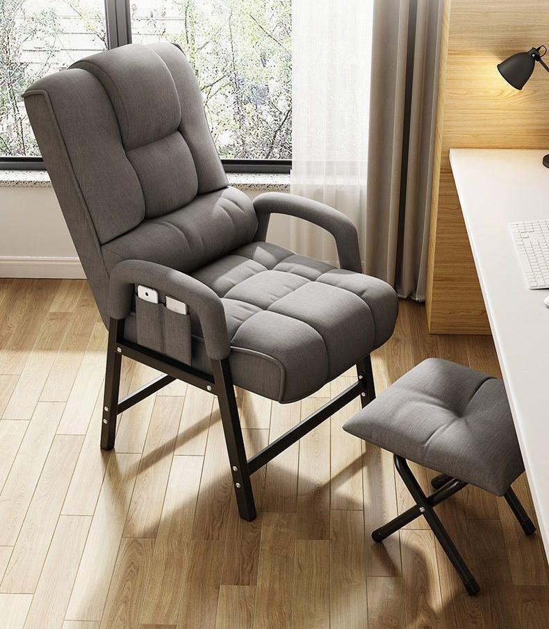 1pc Gaming chair Household back chair Lazy sofa chair Comfortable sedentary dormitory college student dormitory computer chair
