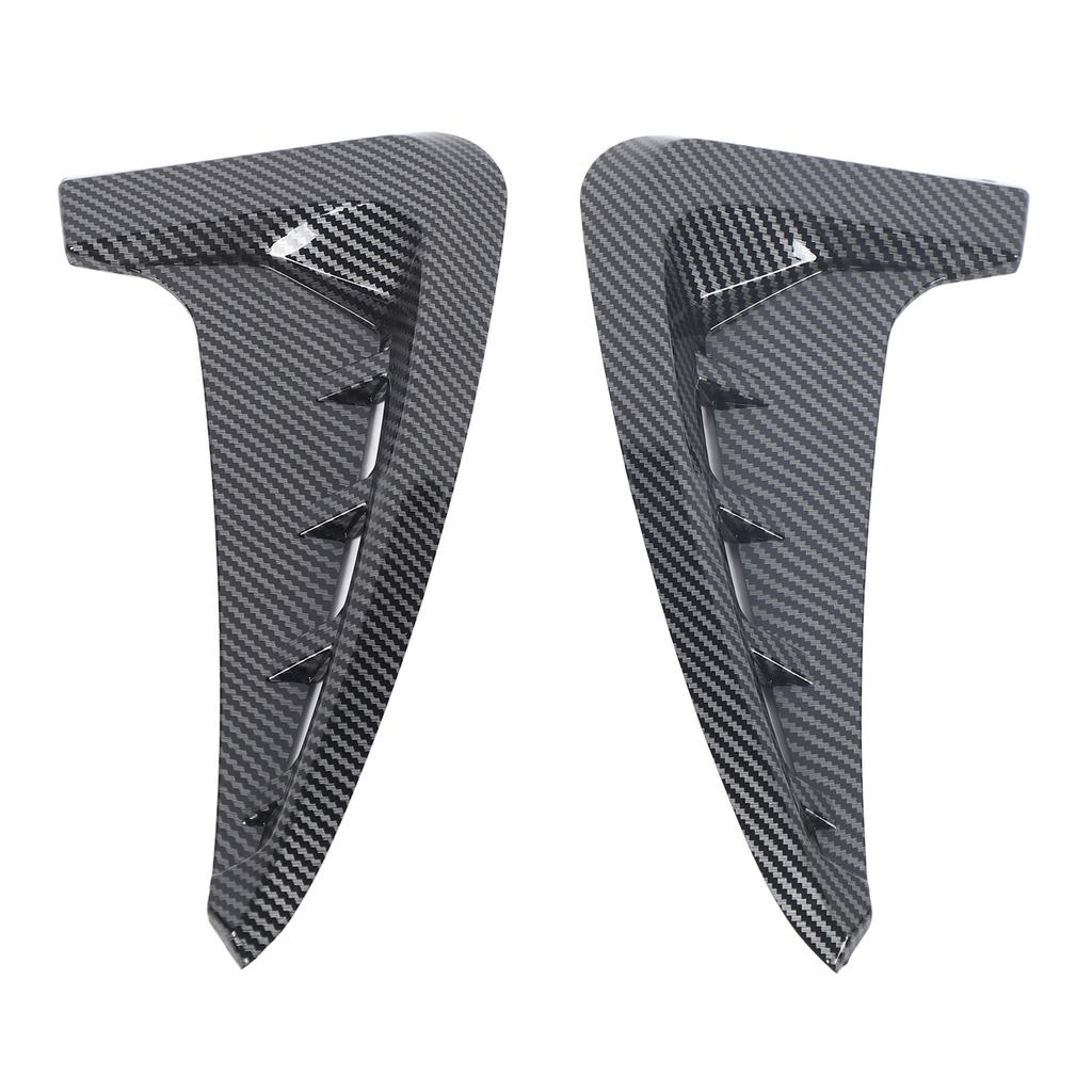 2PCS Car Front Side Air Vent Cover Decorative Gills Side Air Wing Vent Trim for X5 F15 M Sport 2014