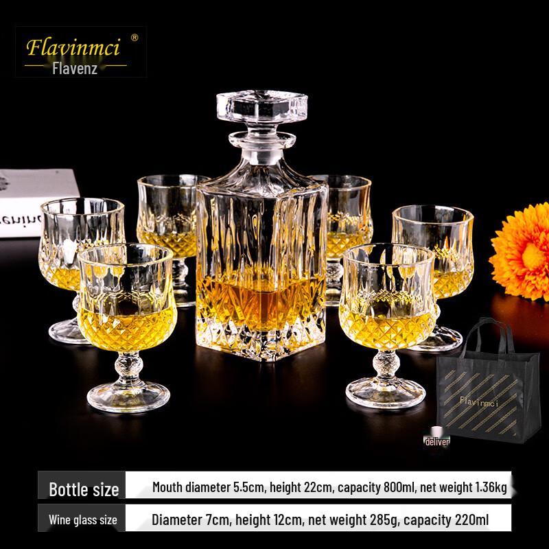 FLEVANCE Crystal Red Wine Goblet
