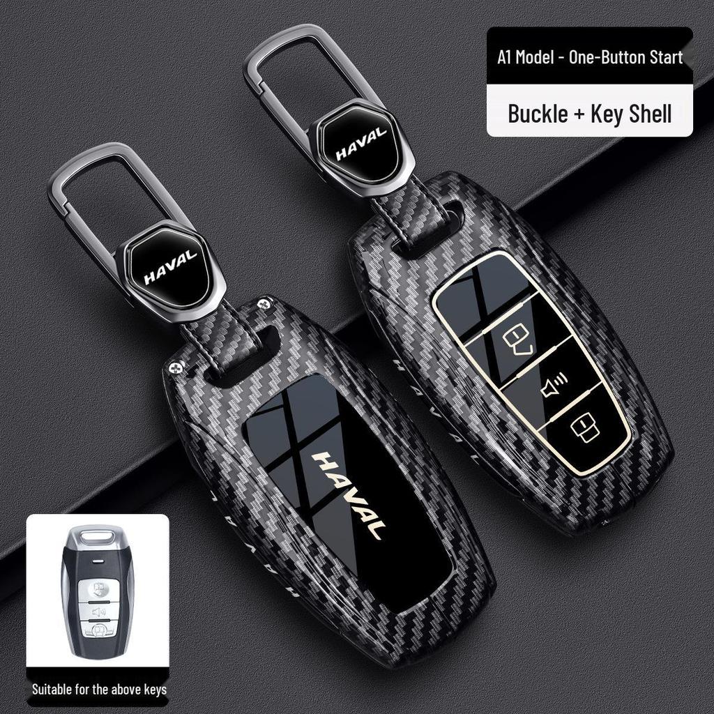 2025 Haval H9 & Big Dog Gen 2 Shenshou Carbon Fiber Metal Key Shell
