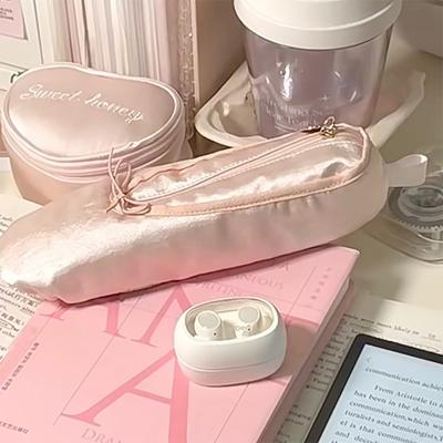 Ballet Shoes Creative Design Girl Heart Makeup Bag Female Stationery Storage Student Pencil Case