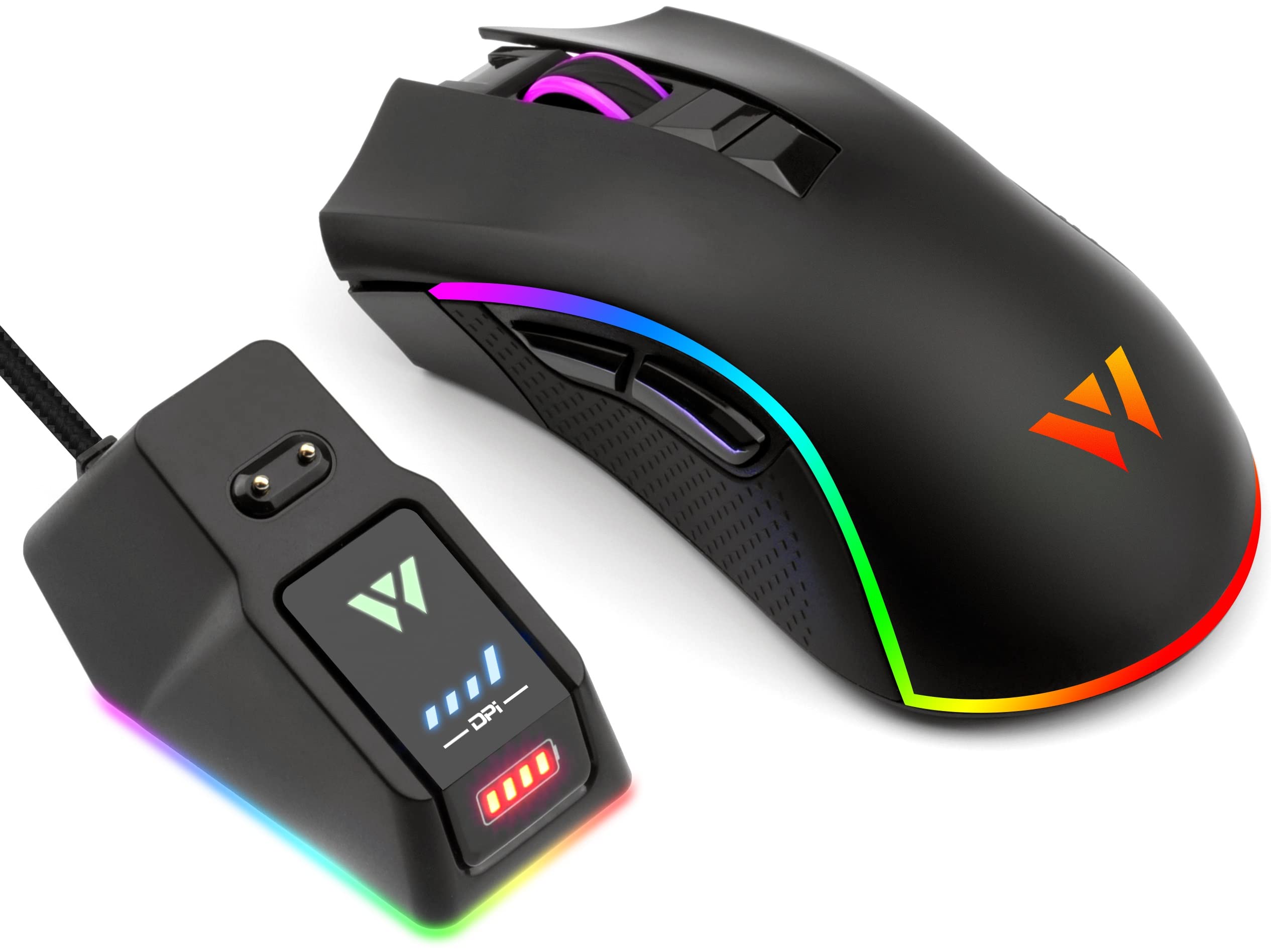

Wireless gaming mouse with charging station Wireless 10000DPI Low Latency MK21C1 support from Japanese [WizarD] [Reliable staff]