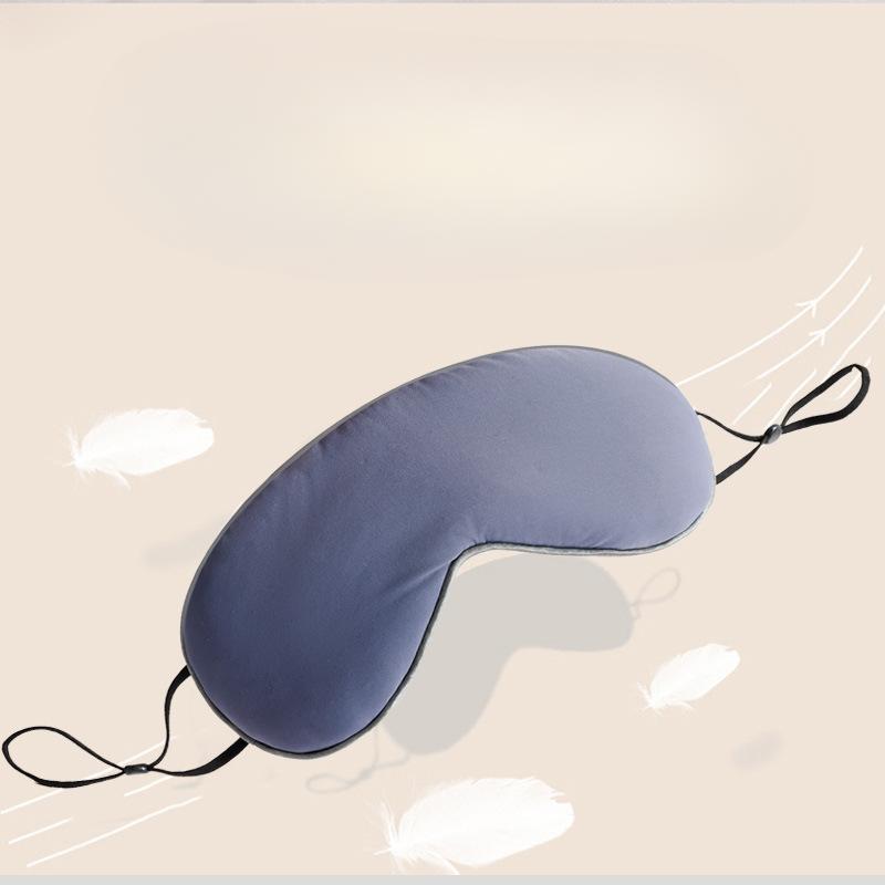 Double-sided Warm and Cool Sleep Eye Mask, Light-blocking and Breathable Ice Silk Eye Mask, Eye Protection Mask