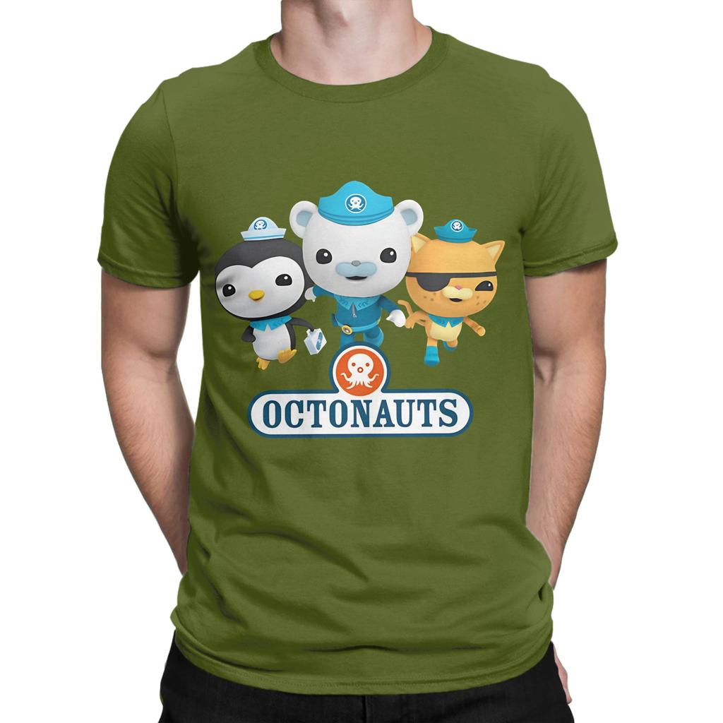 Ooctonauts Logo Poster Funny 100 Cotton TShirt Ooctonauts Tops Tees For Unisex