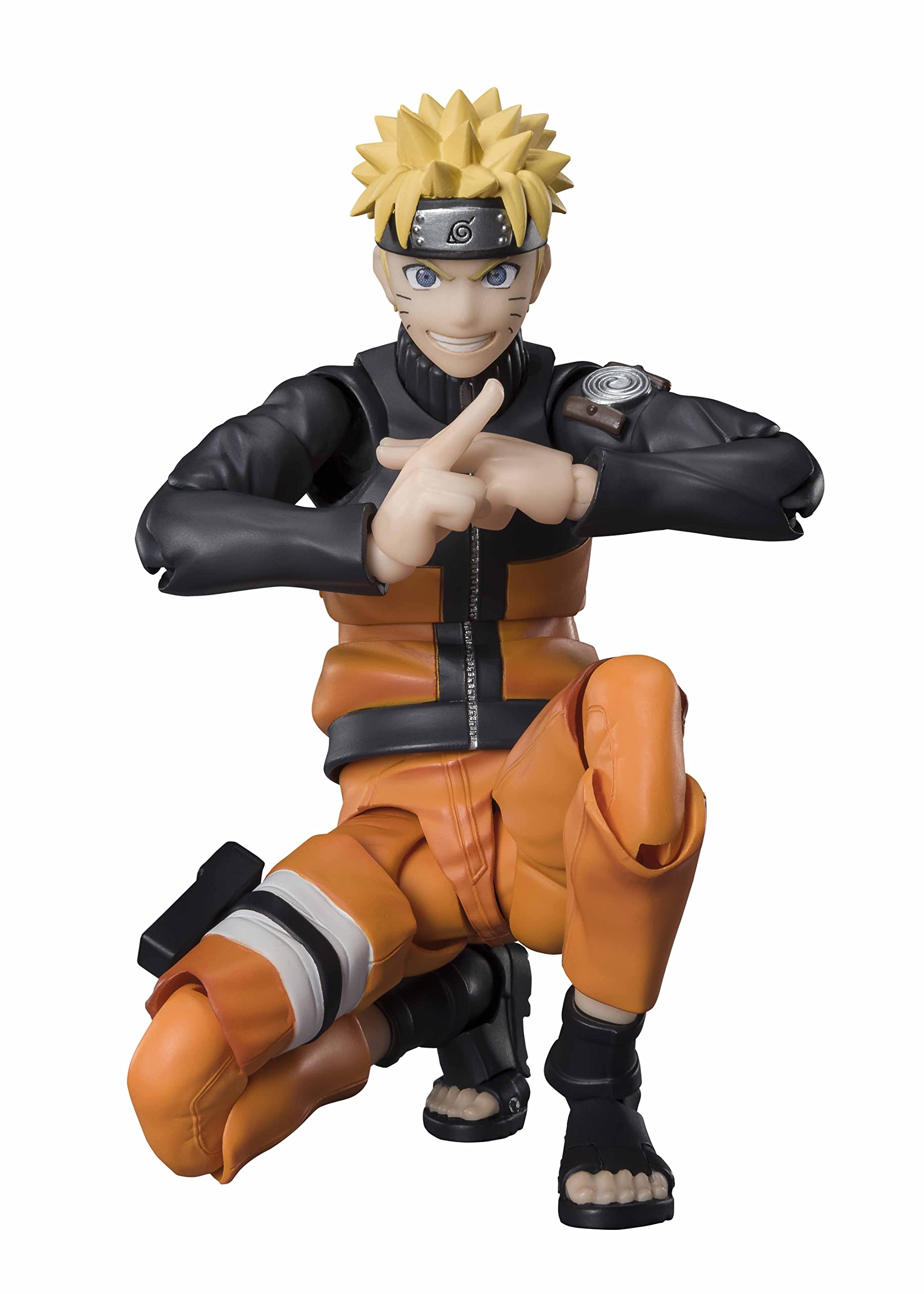 

TAMASHII NATIONS S.H.Figuarts NARUTO Shippuden Uzumaki Naruto - The Jinchuriki of the Nine-Tails, Entrusted with Hope - Approximately 145mm