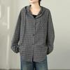 Long Sleeve Oversized Vintage Shirts & Blouses for Blouse Casual Loose Spring Autumn Tops Women Button Up Shirt