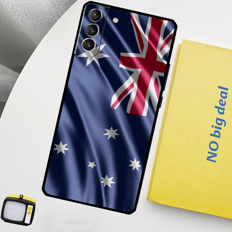 

Australia Flag Phone Case For Samsung Galaxy S25 S24 Ultra S20 S21 S22 S23 Plus S9 S10 S24 FE S25 FE Cover Galaxy S25 FE