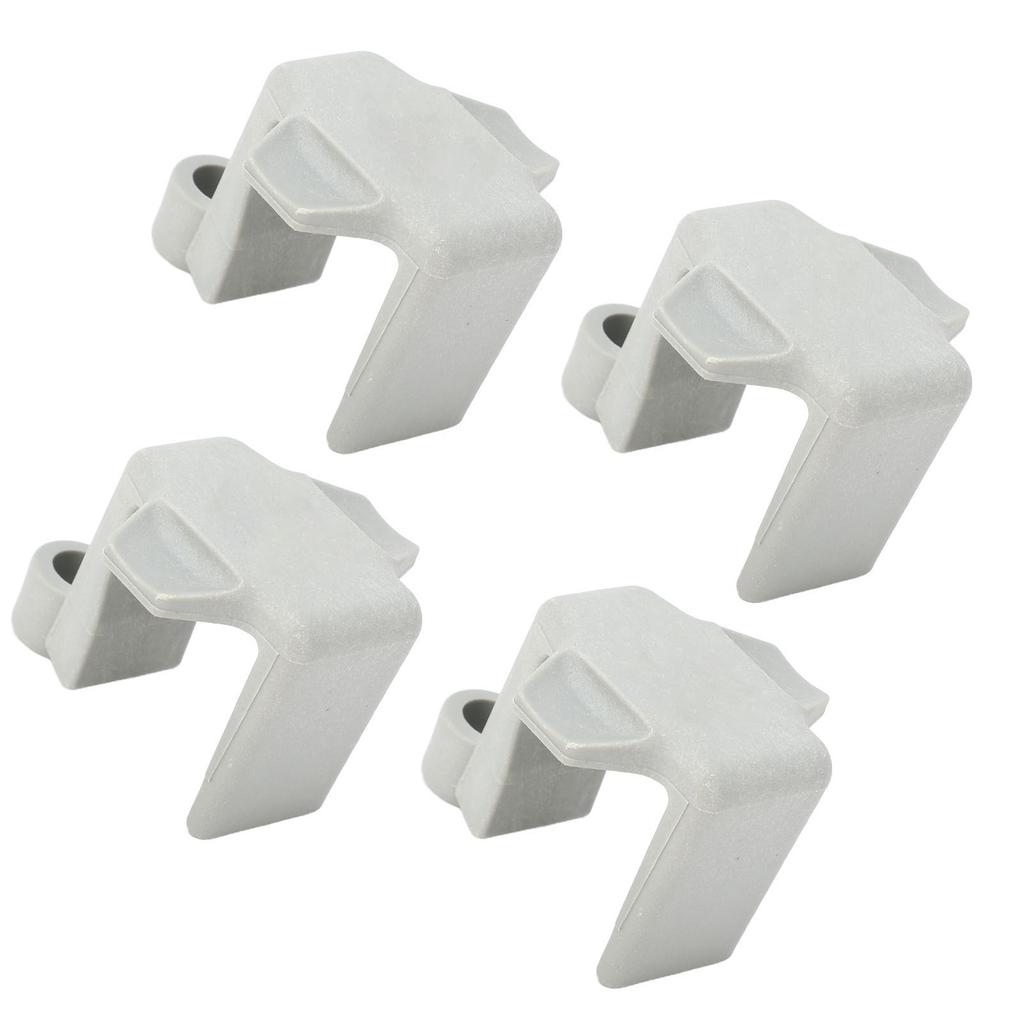 4pcs Boat Bumper Clips Nylon Pontoon Boat Bumper Hangers Clts for 1 to 1.25 Inch Rails