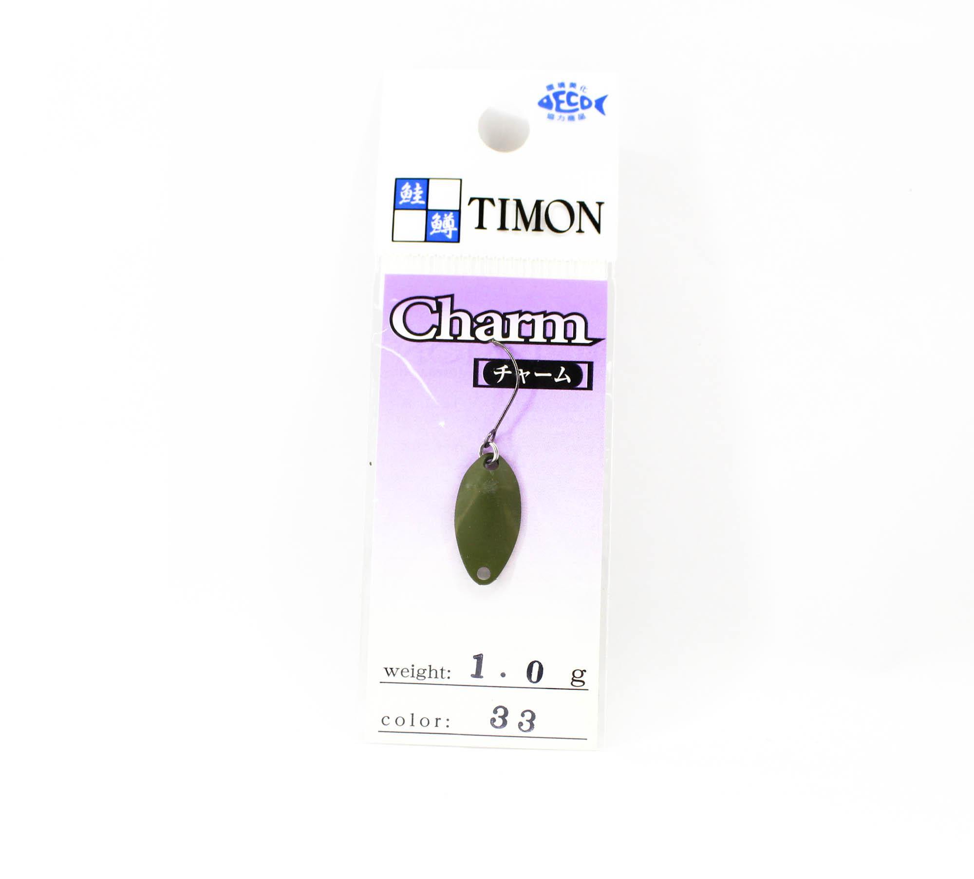 

Jackall Timon Charm Trout Spoon 1.0 grams 33 Olive (2724)