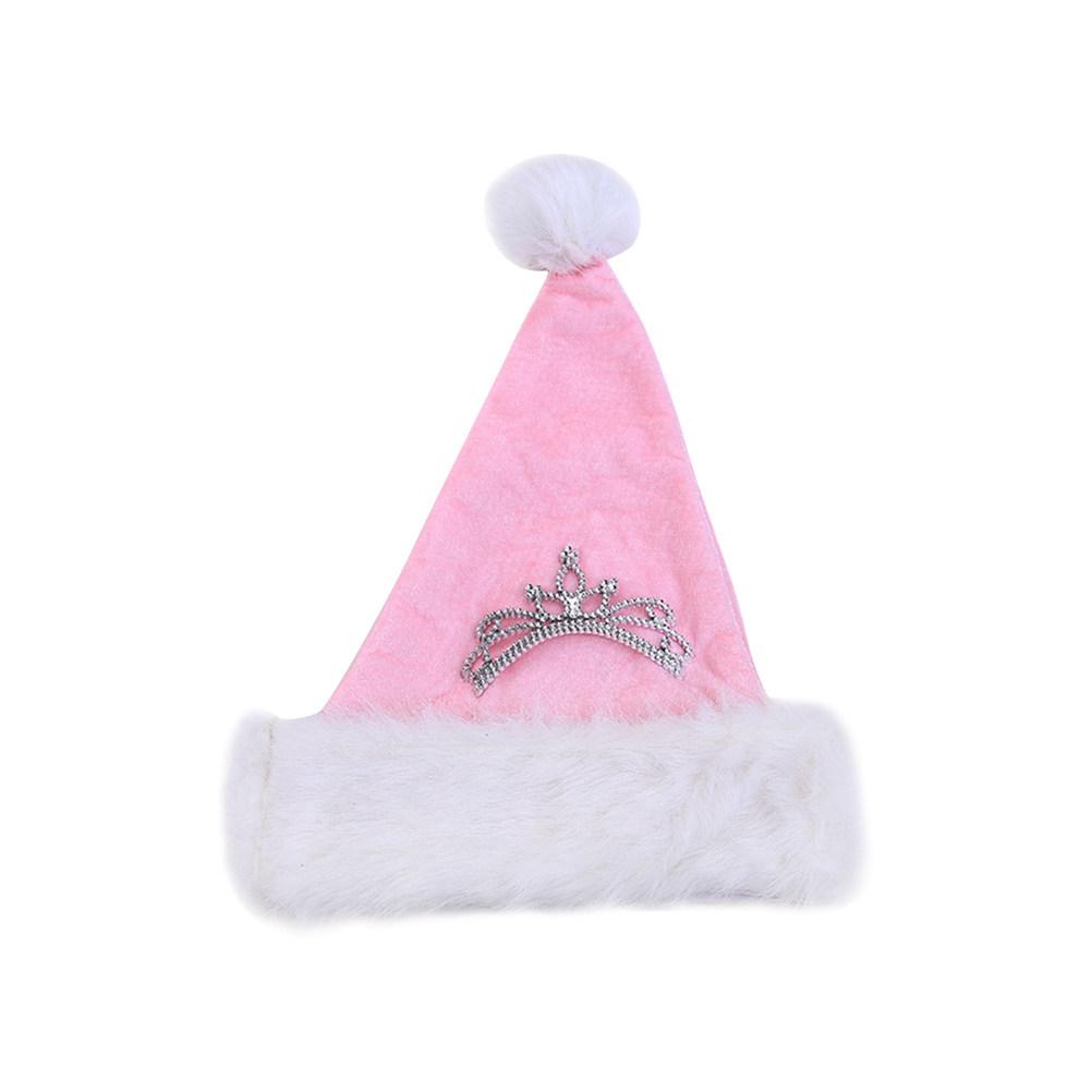 Pink Ultra Long Santa Christmas Hat Crown Party Decoration Photo Prop for Kids Adults Pink Santa Hat Christmas Hats