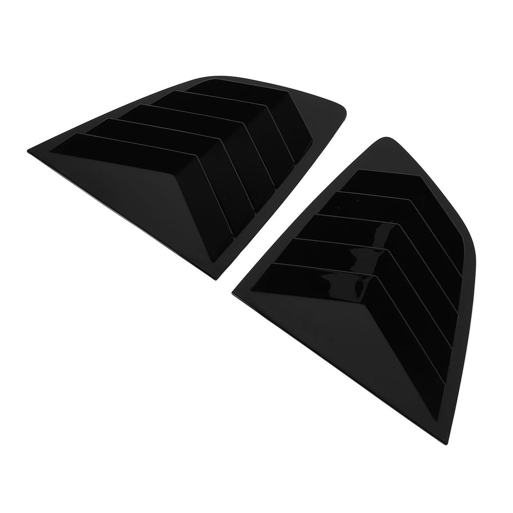 2Pcs Rear Side Window Louver Cover Fade Proof Sporty Look Rear Window   Vent Scoop Shutter Cover Blind for X3  3 G01 2018 and Later