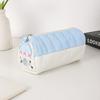 High-appearance-level Small House-shaped Pencil Case Niche Cute and Fresh Large-capacity Embroidered Stationery Storage Bag