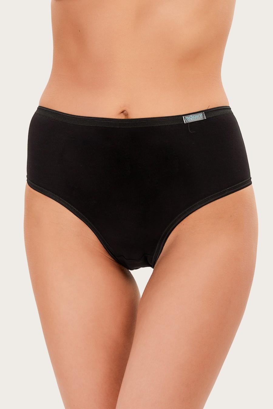 

Трусики сліп Modin (80150) 2(S) прозорий колір чорний