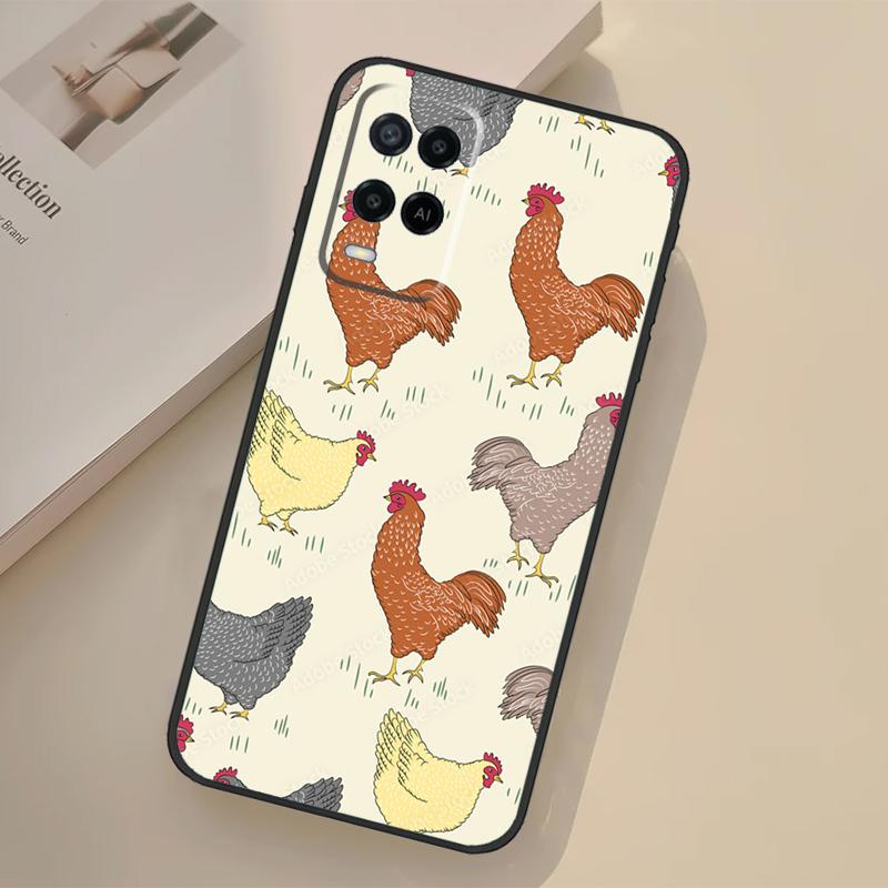 

Chicken Pattern Case For Oppo A17 A57 A77 A74 A54 A94 A78 A98 A18 A60 A80 A40 A38 A58 A96 A76 A16 A15 A5 Pro OPPO A94 4G