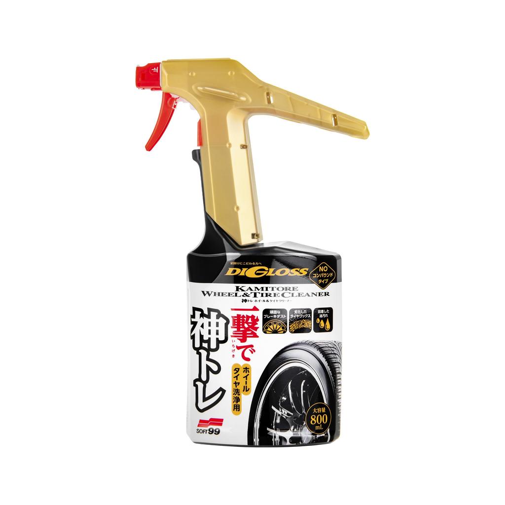 SOFT99 DIGLOSS Suspension Care Wheel Tire Cleaner for Cleaning Automotive Wheels and 02098 Shin-Tre & Tires,