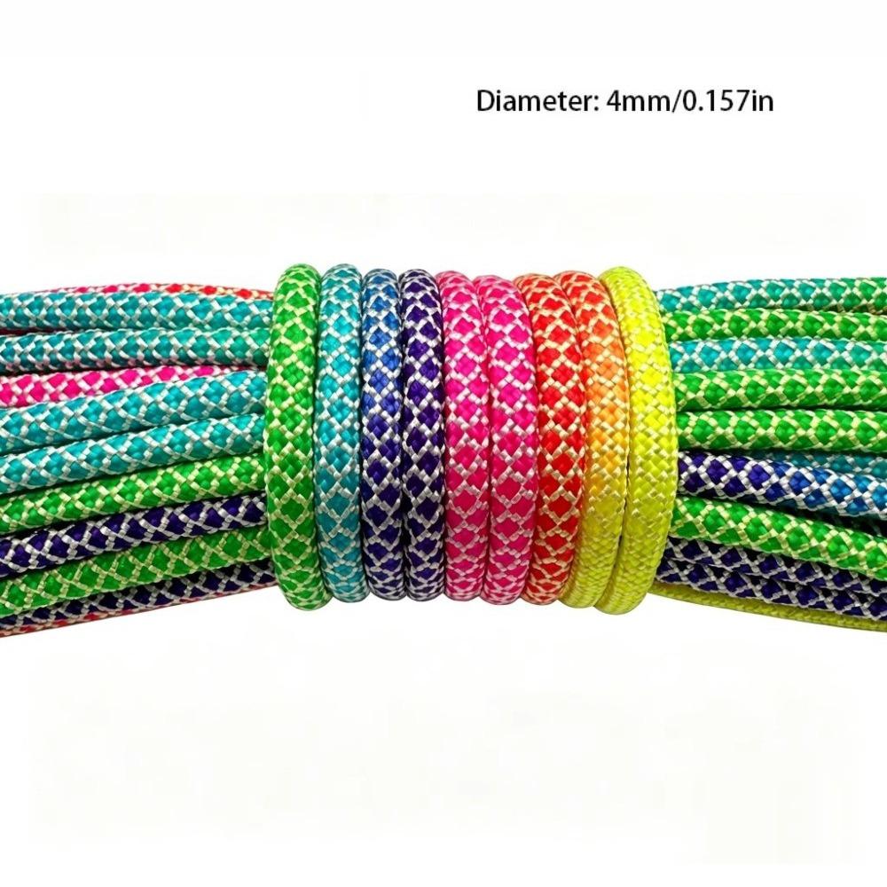 Durable Parachute Cord Multi-Strand Bracelet Cord New Rainbow Paracord Rope  Survival Gear