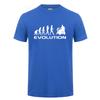 Cool Music Humor Drums Evolution T Shirt Funny Birthday Gifts For Unisex Male Drummer Summer Short Sleeved O Neck Cotton Tshirt