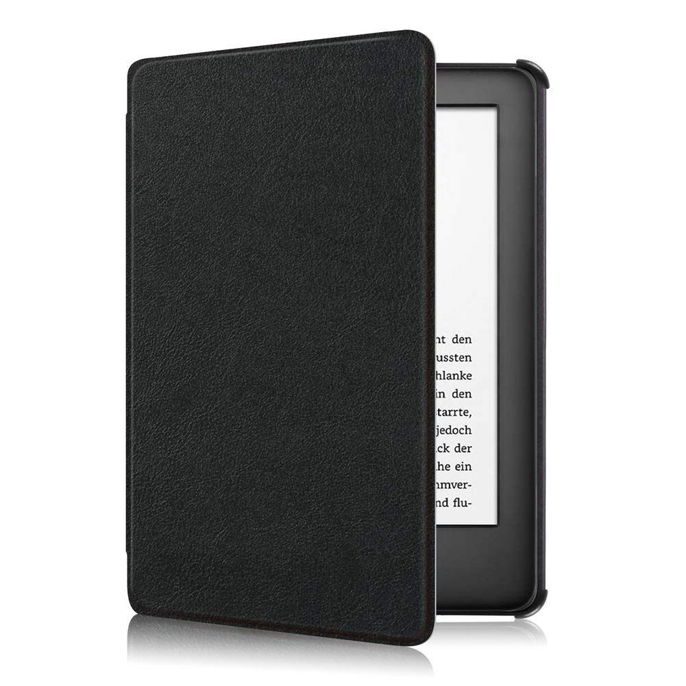 Kepuch Custer Case for Kindle 2019 10th PU Leather Lightweight Cover for Kindle 2019 10th Edition Black Edition, -