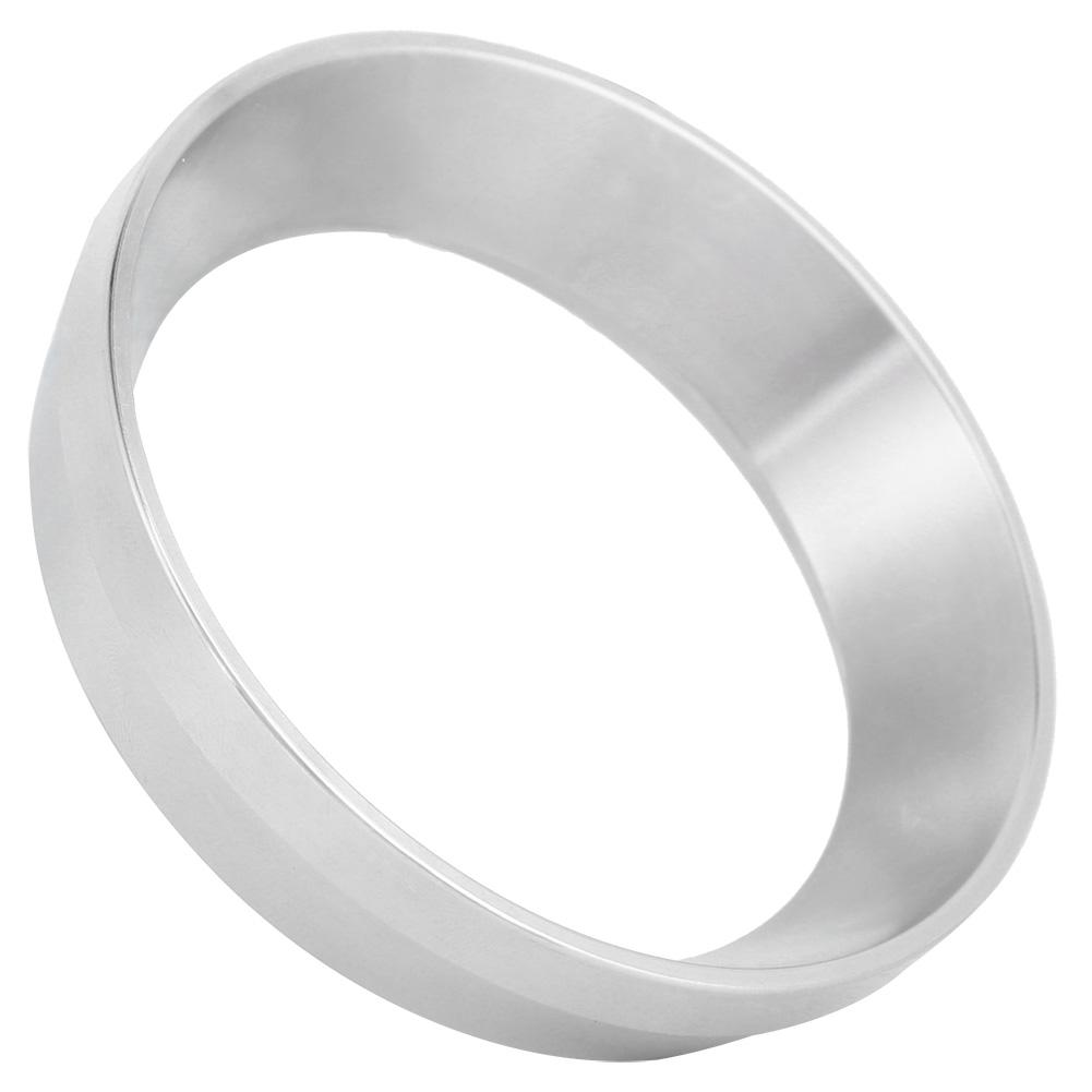 58mm Edelstahl Kaffee Dosierring Trichter Ersatz Pulverfänger Kaffeemaschinen Zubehör