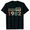 2026new Vintage1984 1980 1977 1978 1979 1986 1982 1986 1983 1981 1982 1976 Limited Edition Cassette Birthday Gift 1988 T Shirts