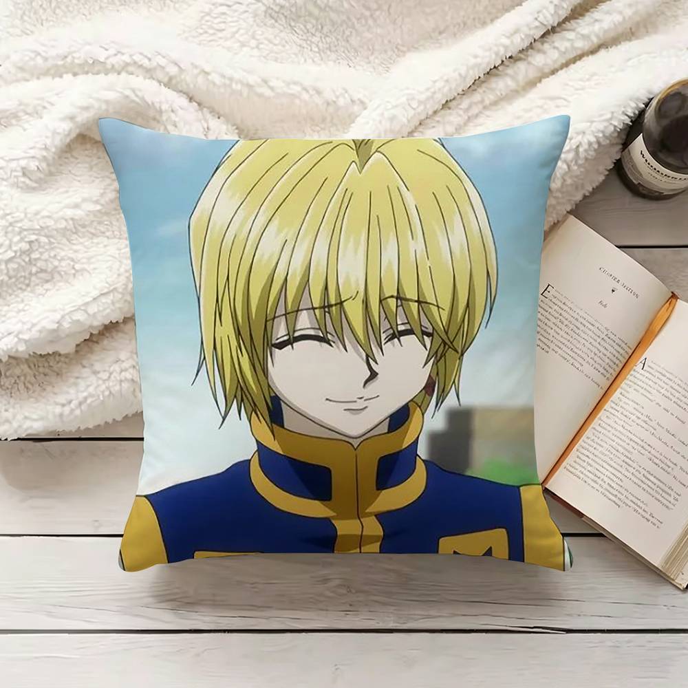 HHunter X HHunter KKurapika Pillow Cover Sofa Cushion Cover Home Room Decoration Children Gift