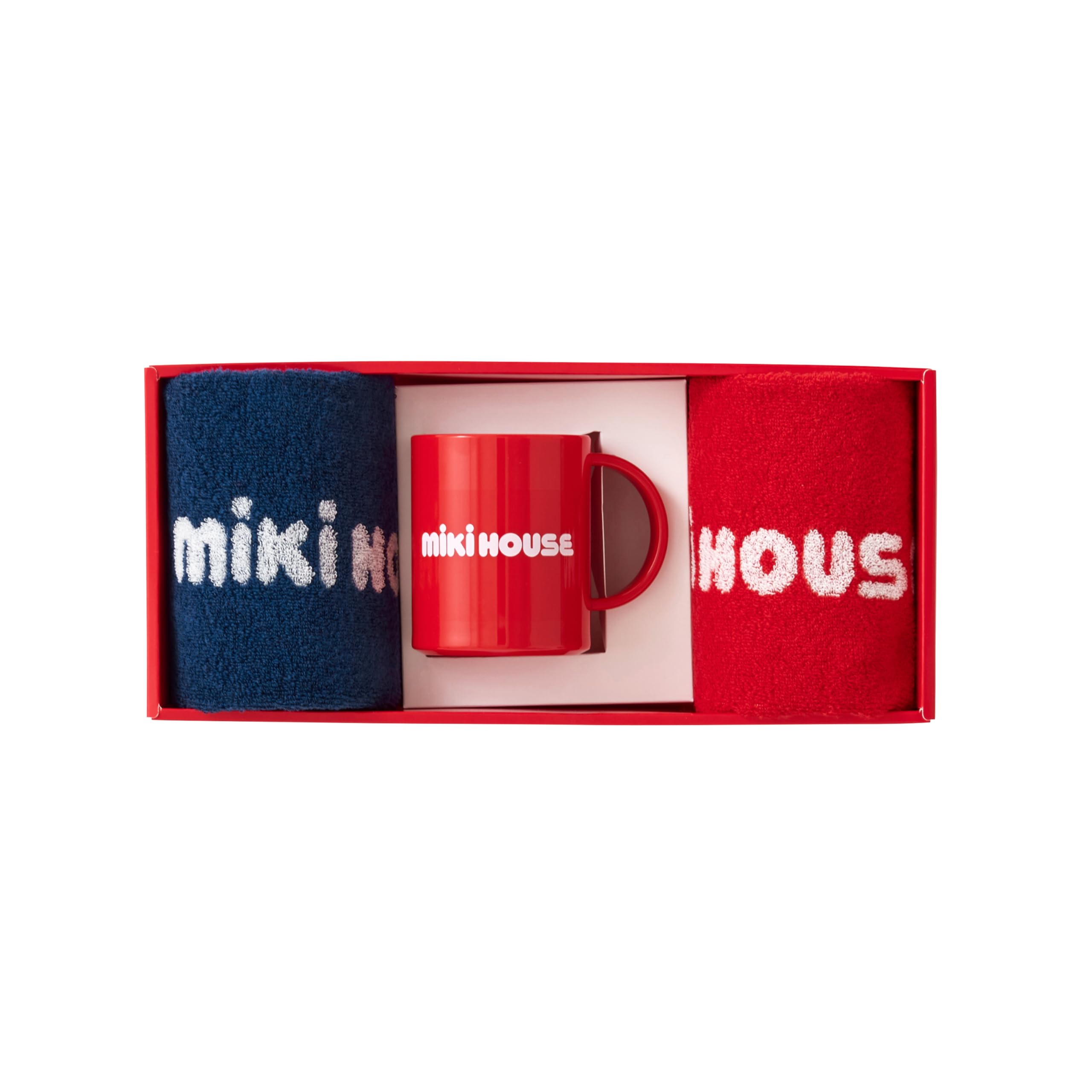 

Набор мини-полотенца и кружки MIKI HOUSE Идеально подходит для детских подарков и в качестве благодарности Включает набор полотенец и набор с Сделано в Подходит для мальчиков и Младенцев и Продукт