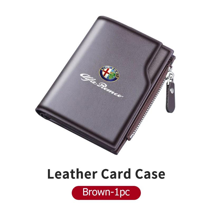 Car Stickers For Alfa Romeo Wallet Coin Card Holders Credit Card Clip Protector Cover For Alfa Romeo 159 Giulietta Giulia 147 Mi
