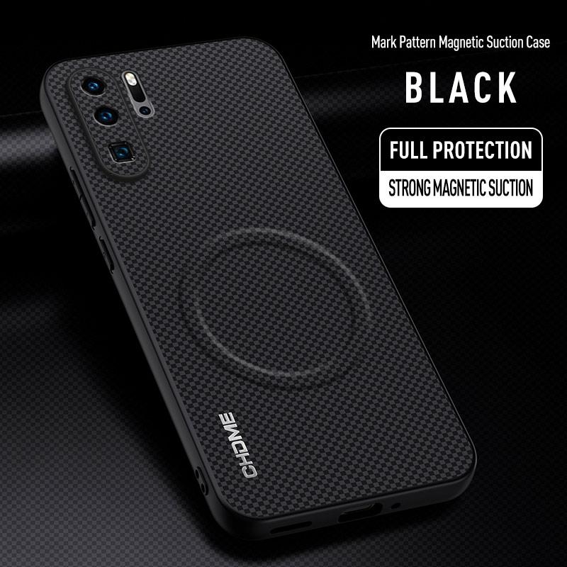 Luxury Car Magnetic Holder Phone Case for Huawei P30 Pro P30Pro Silicone ShockProof Protective Back Cover Coque