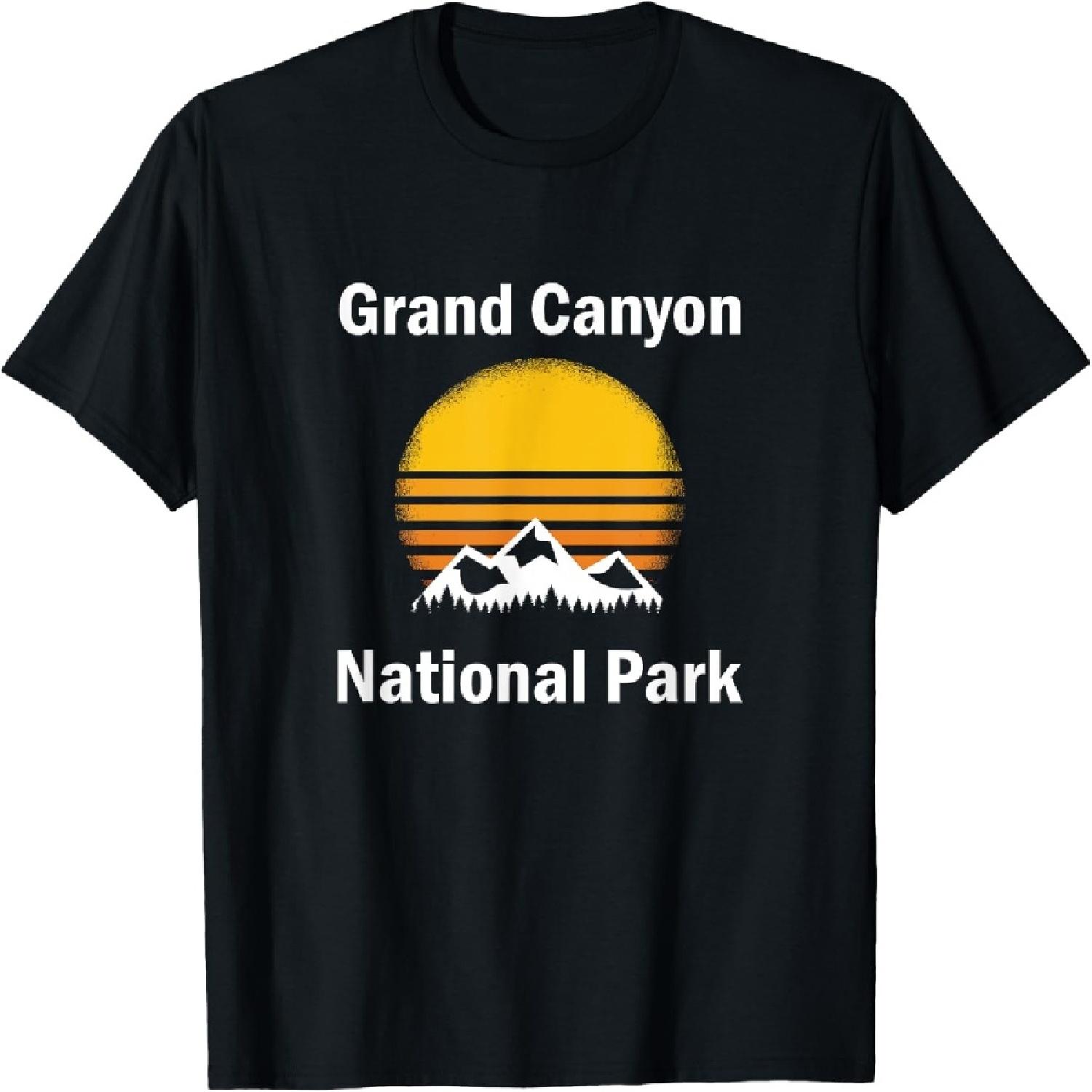 Grand Canyon National Park Mountain Sunset T-Shirt S