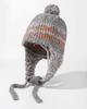 Knit Hat with Fair Isle Retro for and Outings Free [LINSHIN] Women's Hood, Autumn/Winter, Pattern, Earflaps, Style, Colorful, Soft, Warm, Stylish,