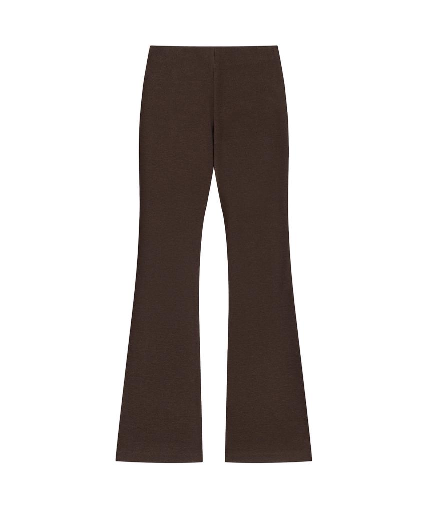 Siyajyu Sipt7178 Comfort Slim Bootcut Pants_Brown