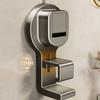 New Suction Cup Washbasin Hook Wall Mounted Reusable Towel Racks Waterproof Adjustable Bathroom Storage Rack