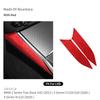 For BMW 2er Two-Door G42 3er I3 G20 G28 4er I4 G23 Center Console Side Trim Sticker Made of Alcantara Car Interior Accessories rlpf46