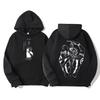 Felpa Vintage Jujutsu Kaisen Choso Felpa Anime Invernale Calda Harajuku Streetwear Uomo Donna Top Abbigliamento Casual